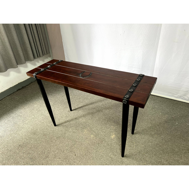 47.25'' Solid Wood Top Console Table