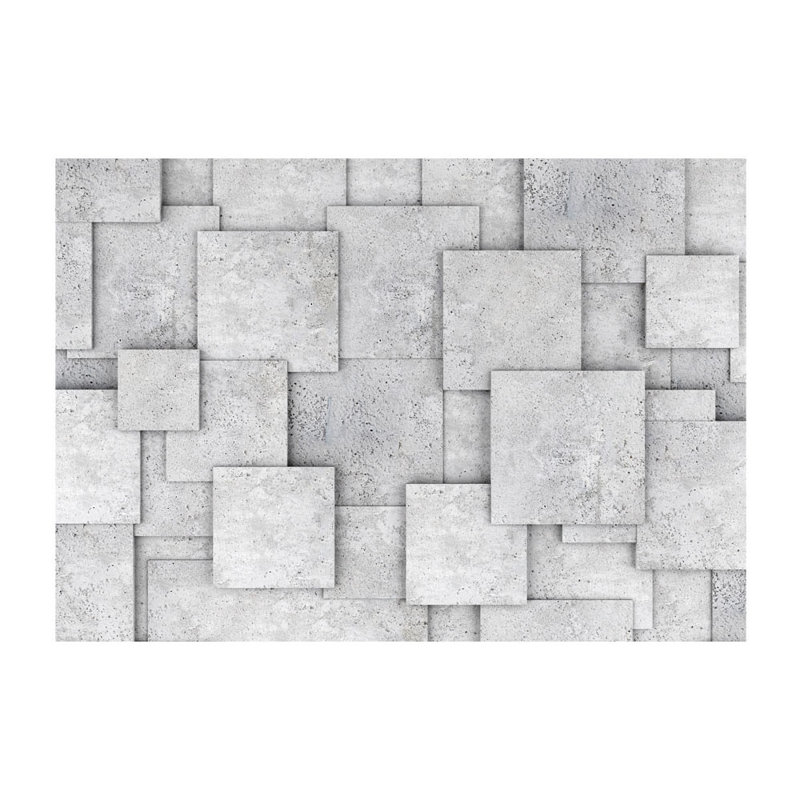 Concrete Abyss Semi-Gloss Paste the Wall Mural, 400 cm x 280 cm