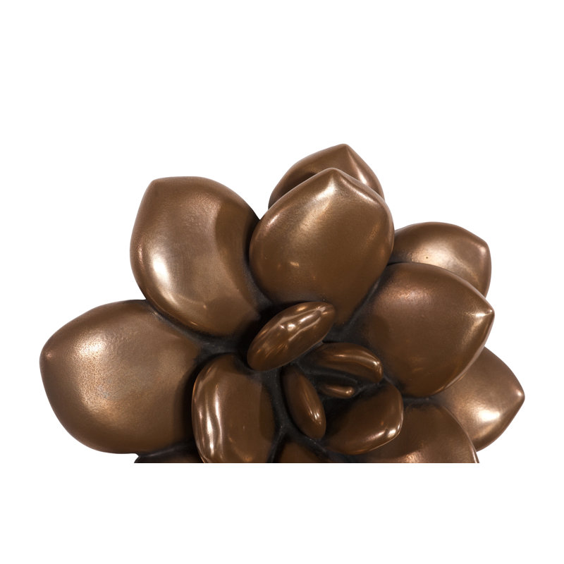 Laui Succulent Wall Art, Imperial Bronze