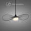 Luminaire suspendu New Wave à DEL pour utilisation intérieure / extérieure, sélectionnable 5-CCT, à intensité variable-1205891950