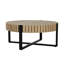 Table basse ronde, table basse cylindrique Handcraft