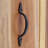 Wrought Iron Fleur De Lis 4" Center Arch Pull Multipack
