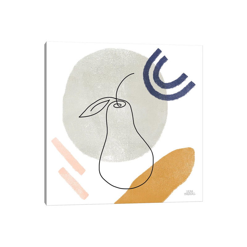 Kitchen Table III by Laura Marshall - Wrapped Canvas Graphic Art, 48" H x 48" W x 1.5" D
