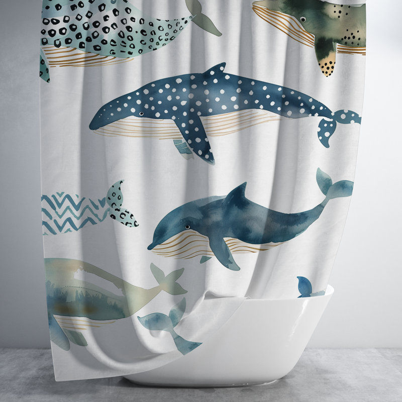 Addilyn Shower Curtain, 84" H x 71" W
