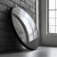 Aluminium Round Mirror-126474888