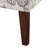 Cashaun Upholstered Butterfly Fabric Slipper Chair with Wood Legs