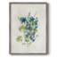 «Bouquet of Blue I», reproduction encadrée - bois massif 49629-914675695