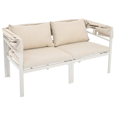 Dhimosten 136cm Long Double Chaise with Cushions