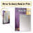 Gold Purple Abstract Fractal III - Fractals Large Mirror, Gold Decorative Wall Mirror, Printed Metal Art-1083167954