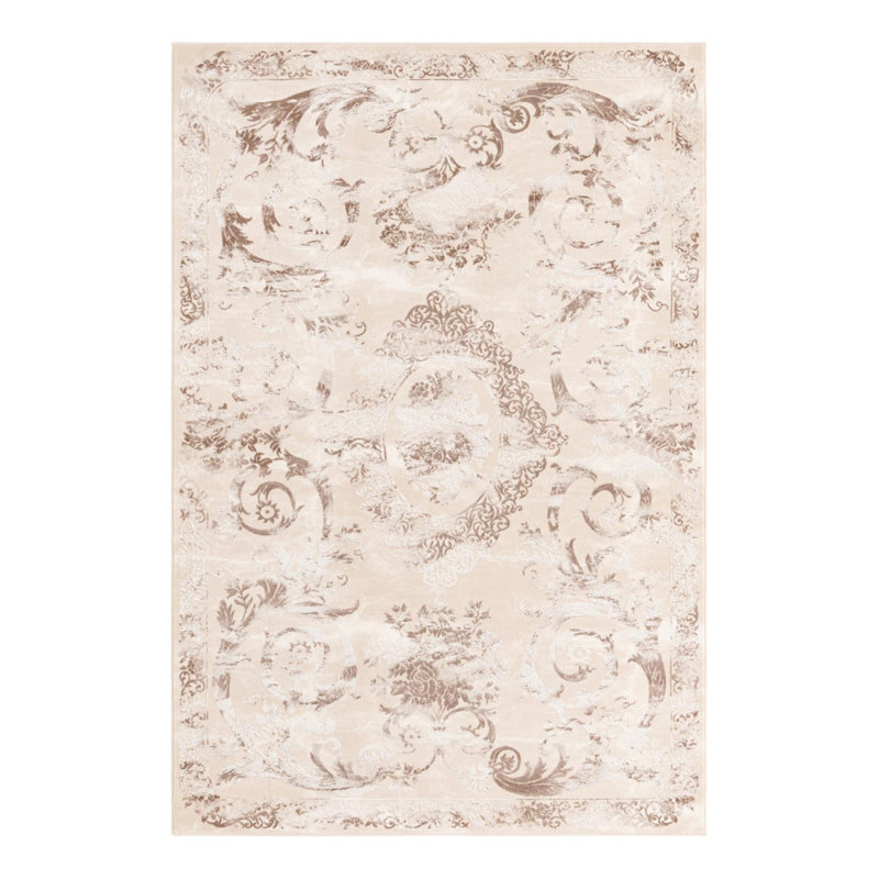 Senter Floral Indoor Rug, Rectangle 6' x 9'