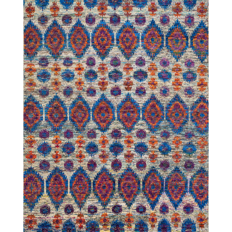 Dallis Silk Ikat Indoor Rug