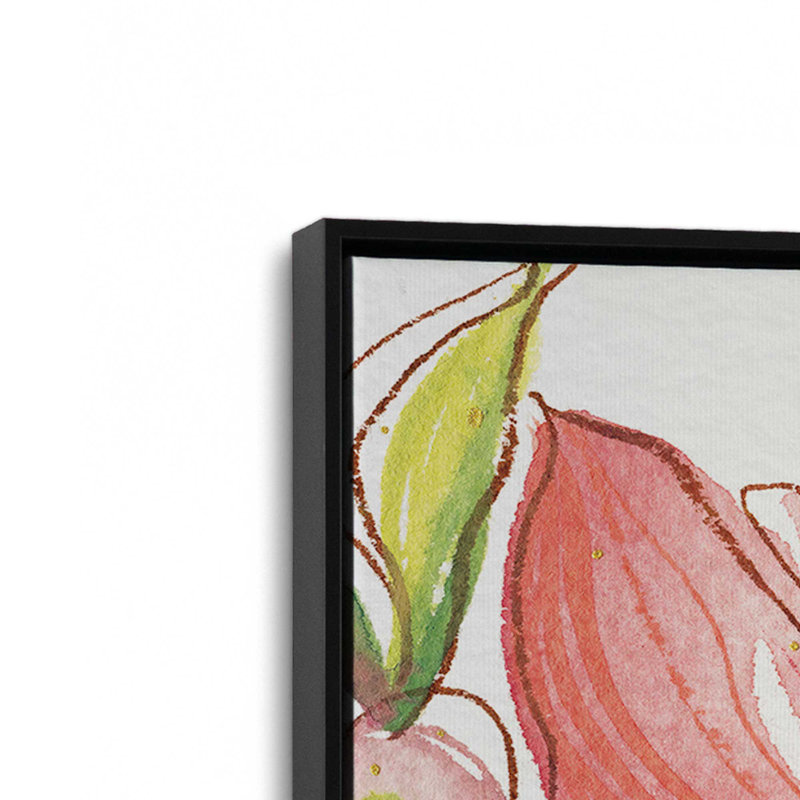 «Spring Shimmer» par Kristy riz, reproduction d'art, Noir, H 16 po x l 12 po
