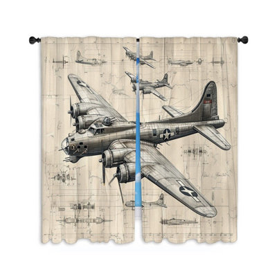 Nanetta Room Darkening Curtain