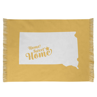 Tapis de la maison jaune pierre jaune