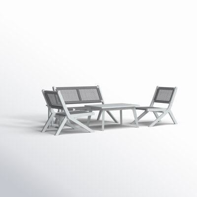 Kismet 4-Person Acacia Patio Seating Group