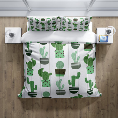 Polyester Floral Duvet Cover