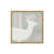 Cadre ouvert en angle, or poli