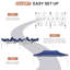 3×6m Gazebo Folding Gazebo Waterproof Stable Winterproof Party Tent Foldable Pop Up Gazebo-51276718