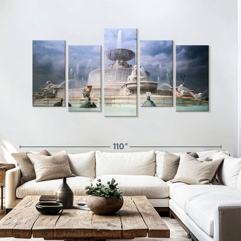 James Scott Memorial Fountain, 48" H x 94" W