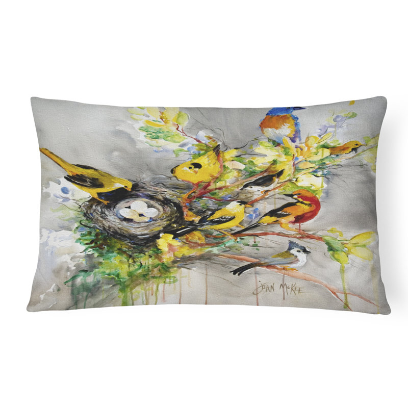 Outdoor Reversible Throw Pillow