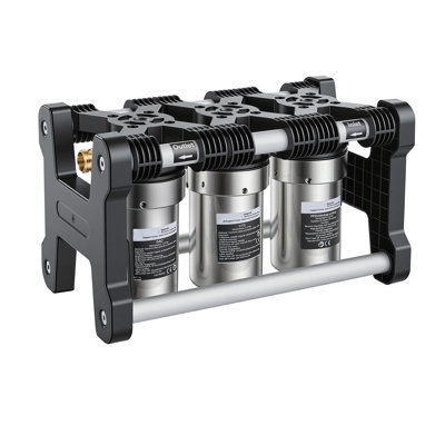 RV Water Filter System, 5-Micron 3 Stage Premium RV Water Filtration System with Three Cartridges and 3/4" Fitting for RVs & Campers, Reduces Sediment, Chlorine, Heavy Metals, Odors and More