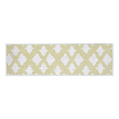 Tapis de marche intérieur floral antidérapant 9 po x 28 po Floral Design