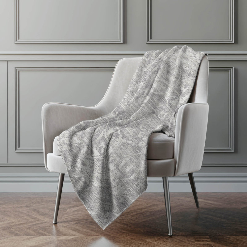 Jeté en sherpa Addison, Gris