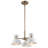 Josnyel 3 - Light Steel Dimmable Chandelier-53246867