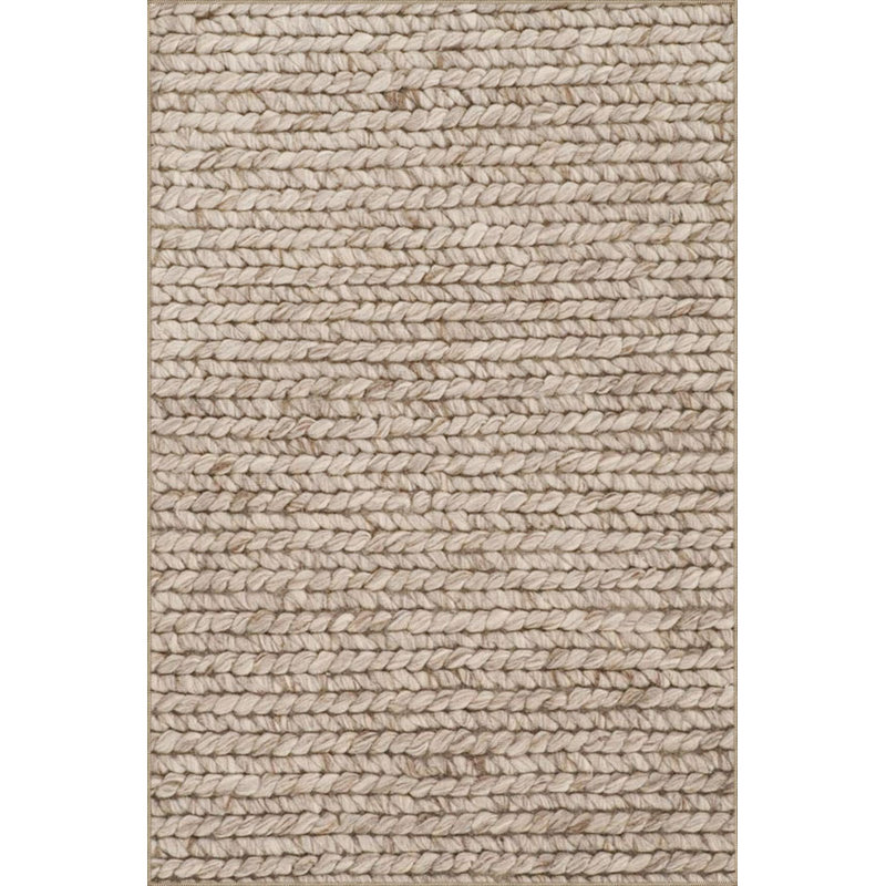 Tapis décoratif en corde lavable à la machine, Rond 3 pi 3 po