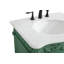Ensemble de meuble-lavabo simple 27 po Lunette-860104797-860104784
