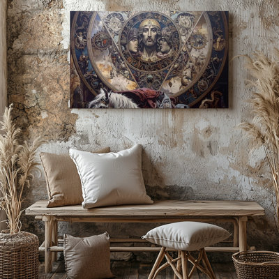 Toile, art médiéval et mystère