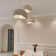 1 - Light Rattan Geometric Pendant