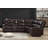 Elroy Faux Leather Power Reclining Sectional with LED-1010470923