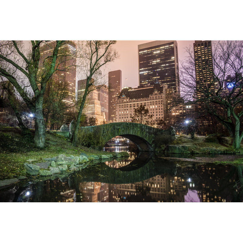 Anika Gapstow Bridge - Wrapped Canvas Print, 30cm H x 46cm W x 3.8cm D