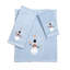 Ensemble de 3 serviettes de Noël de luxe à broder 100% coton de qualité supérieure Home Decor