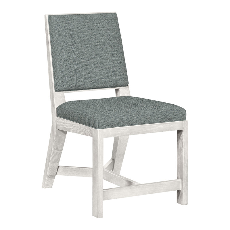 Chaise d'appoint rembourrée Thom Filicia Home, Casablanca, Cobalt Tuck