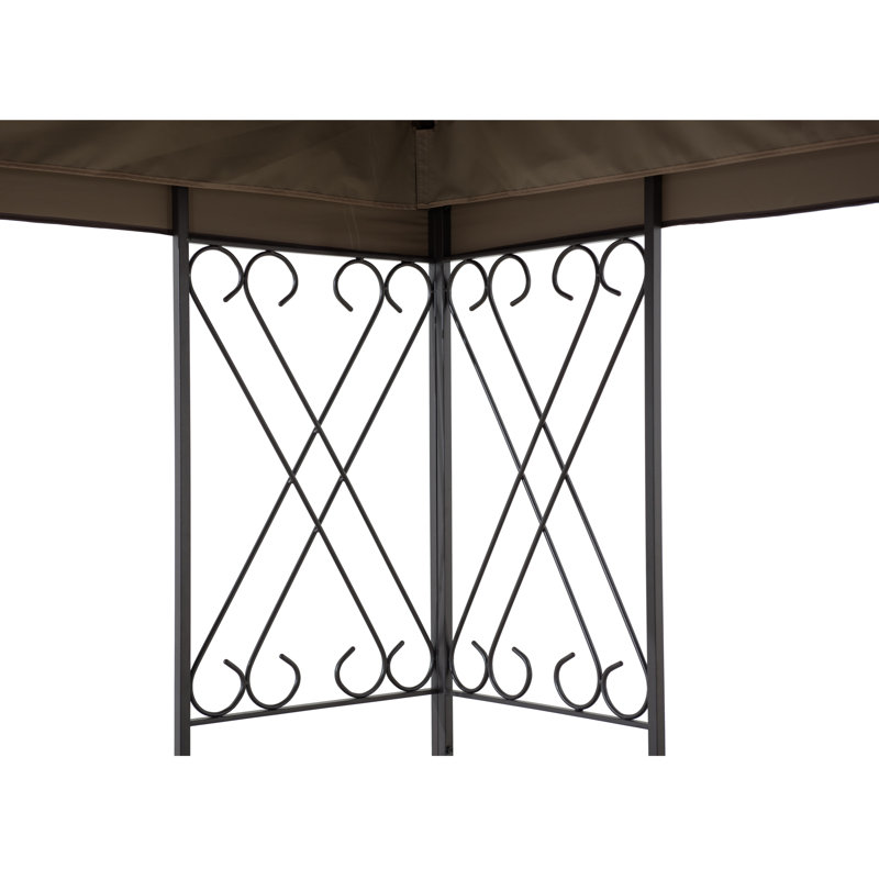 Parlay 12 Ft. W x 10 Ft. D Steel Patio Gazebo