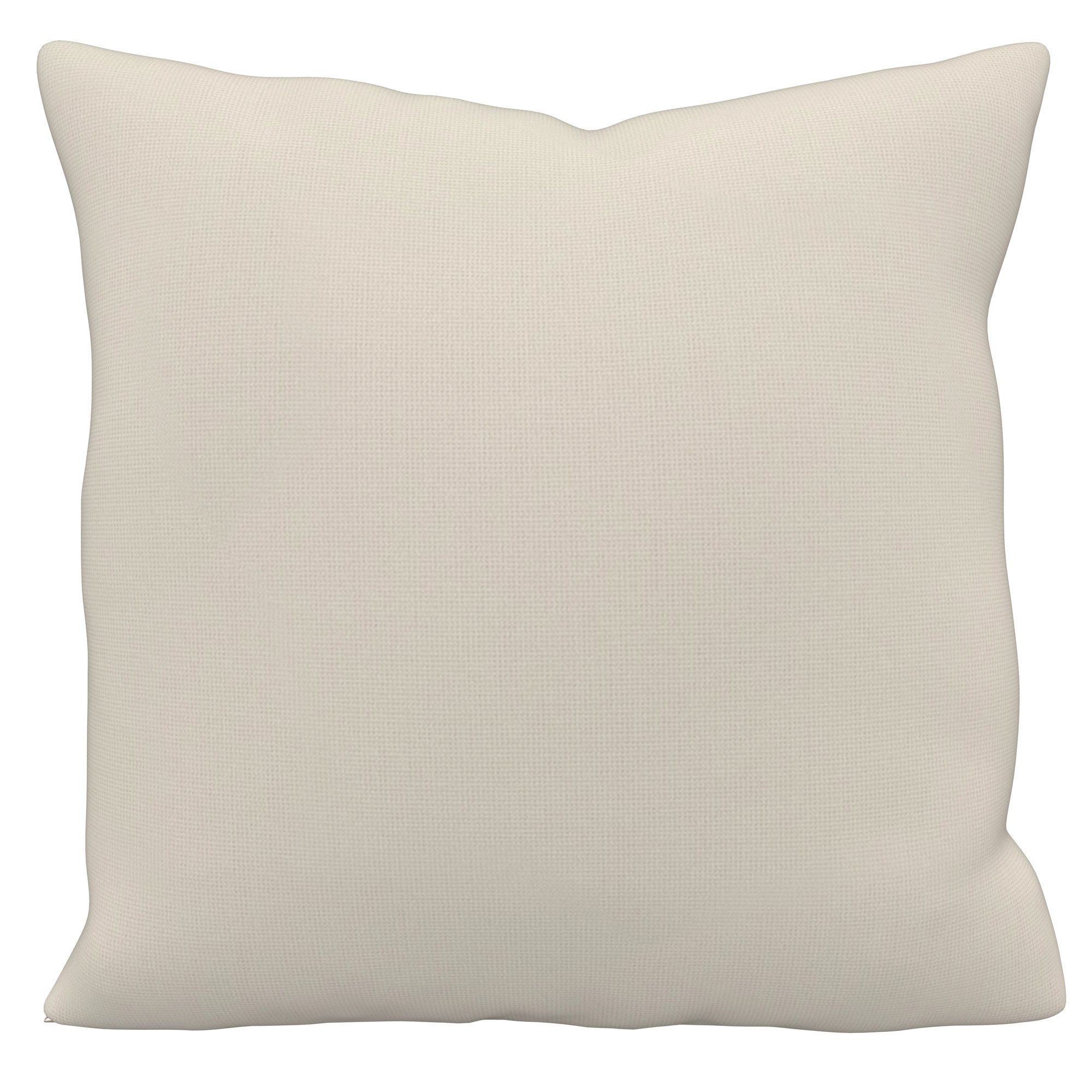 Gabi Indoor/Outdoor Throw Pillow, Square 24", White