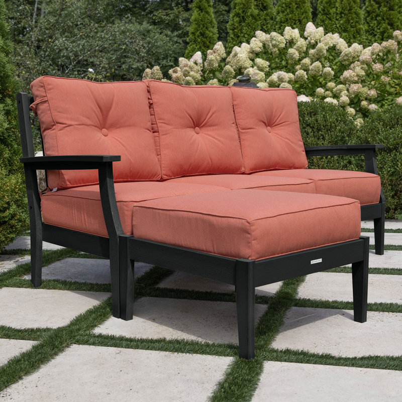 Lehigh 2-Piece Deep Seating Set, Canvas Persimmon