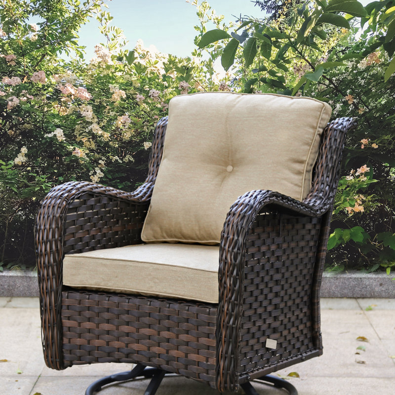 Outdoor 4'' Seat / Back Cushion, Shale