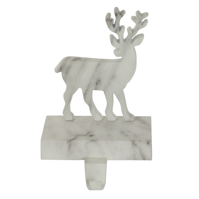 Porte-chaussette de Noël cerf 7,5 po