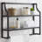 Eiffe 2 Piece Accent Shelf with Towel Bar-1886507064