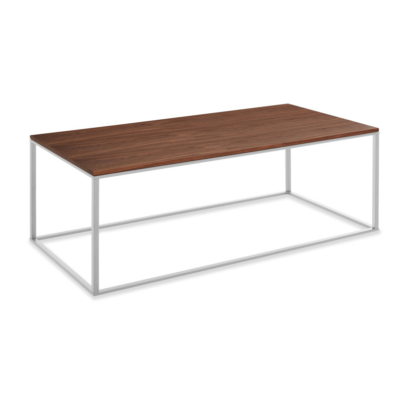 Minimalista 3 - Piece Coffee Table Set, Stainless Steel