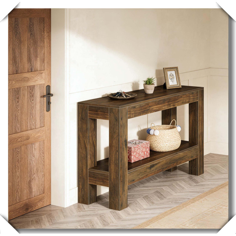 Table à deux niveaux en MDF durable de haute qualité