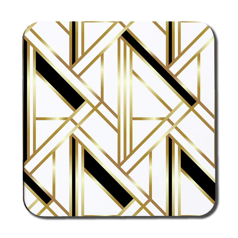 Square 6 Piece Coaster Set