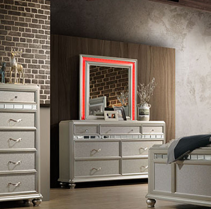 Dailynn 66.75'' W 7 - Drawer Dresser, White