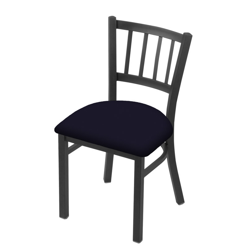 Chaise Contessa 610, Étain, Vinyle - Crépuscule galop