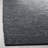 Phillis Vintage Leather Hand Woven Leather/Cotton Geometric Rug in Light Grey/Charcoal-1845917659