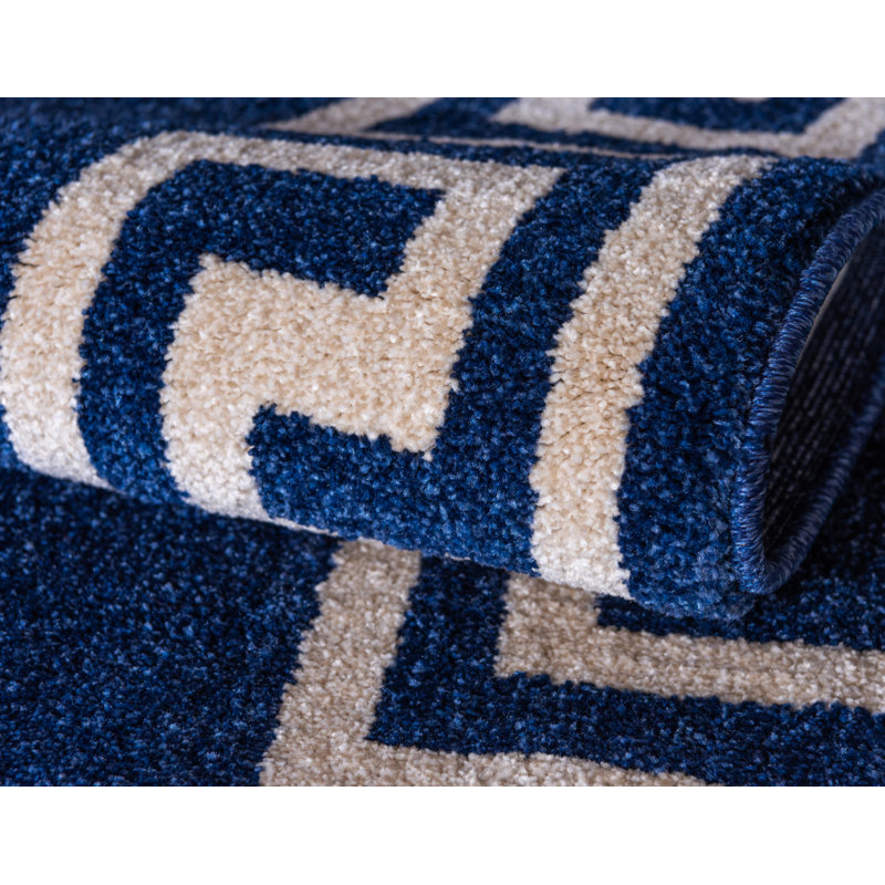 Tapis bleu Balabak, Rectangle 2 pi x 3 pi 1 po