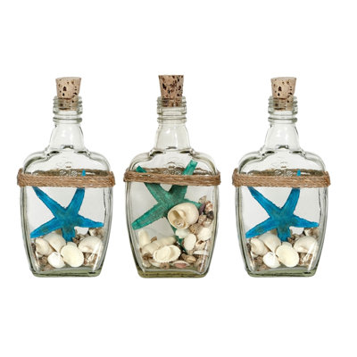 Brumley Starfish and Shell in Bottles